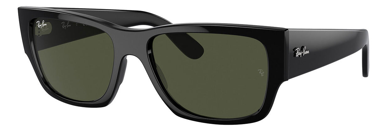 GAFAS DE SOL RAY BAN NEGRAS UNISEX LENTES VERDES 901/3156