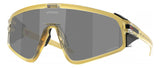 Gafas Deportivas Oakley Latch Panel Marrón Unisex Lentes Grises OO9404