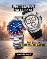 Relojes con cristal de Zafiro