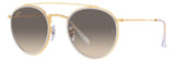 Gafas de Sol Ray Ban Doradas Unisex Lentes Grises RB3647NL - 92363251