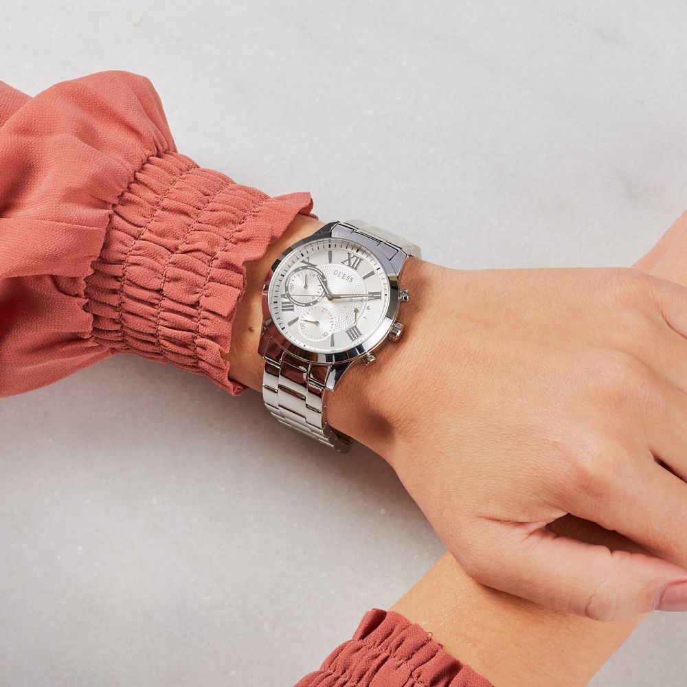 Reloj Guess Mujer SOLAR  Plateado W1070L1