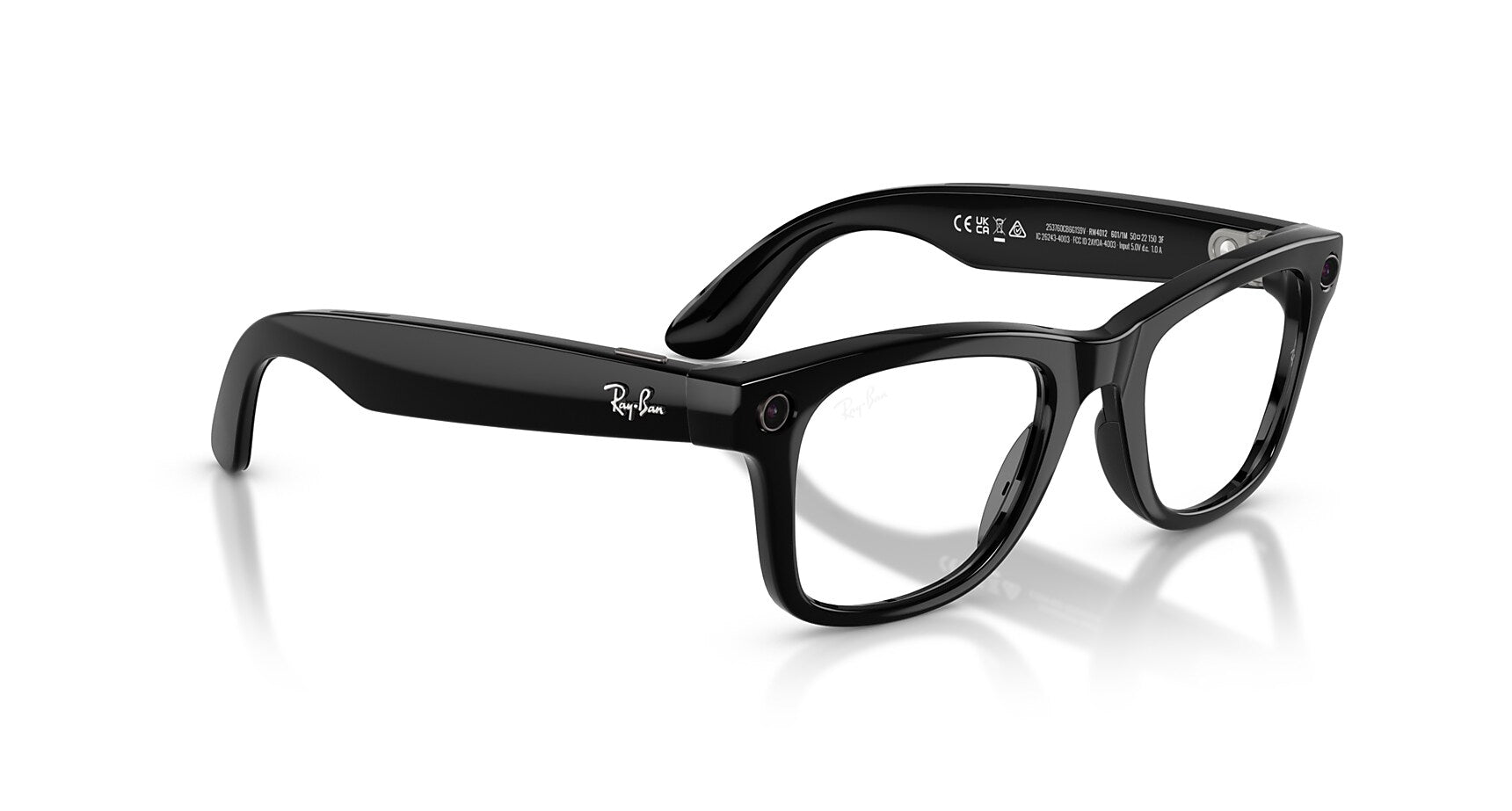 Ray Ban Meta Transitions 53mm Wayfarer Gen 2 Unisex RW4012