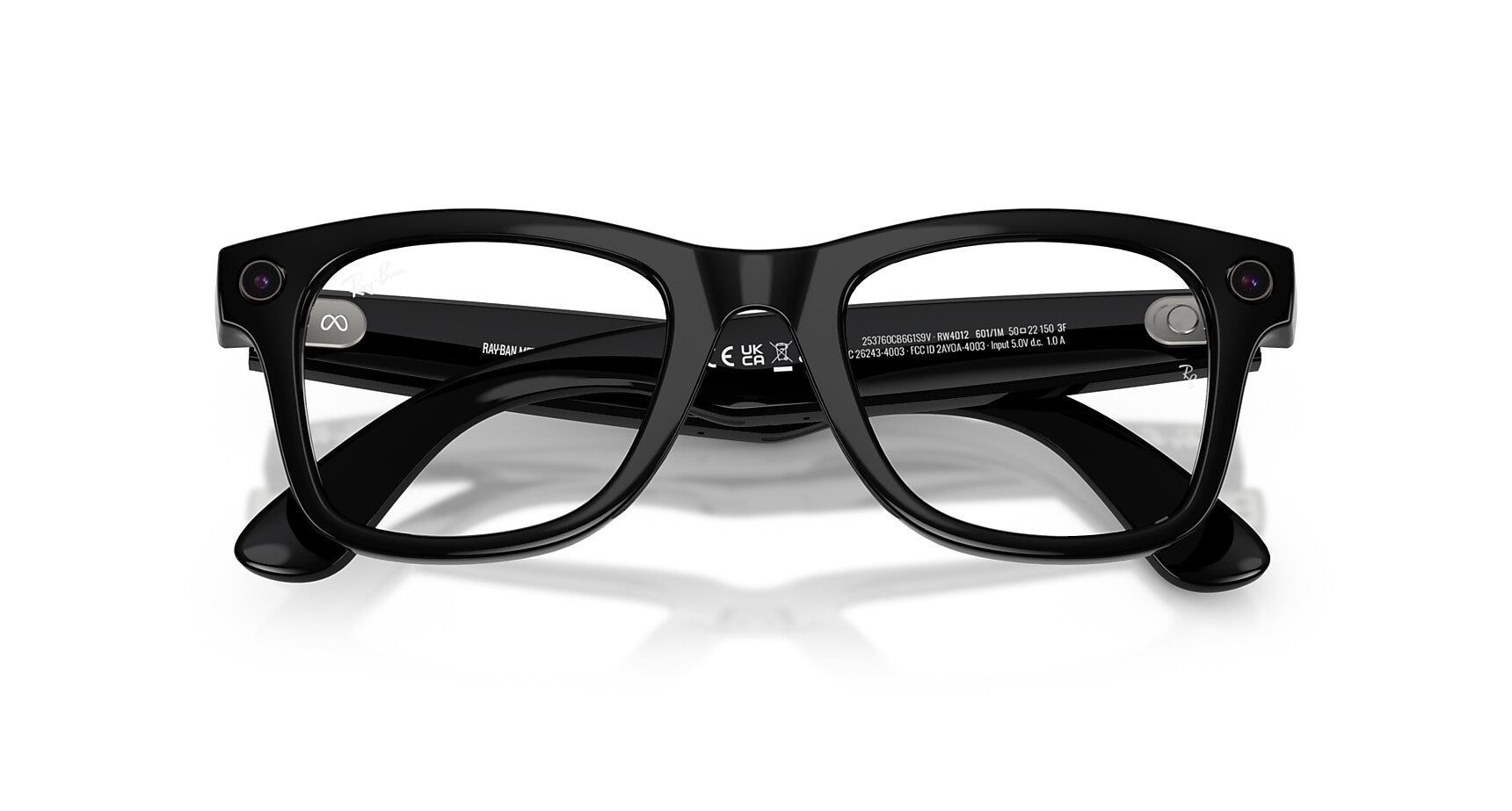 Ray Ban Meta Transitions 53mm Wayfarer Gen 2 Unisex RW4012