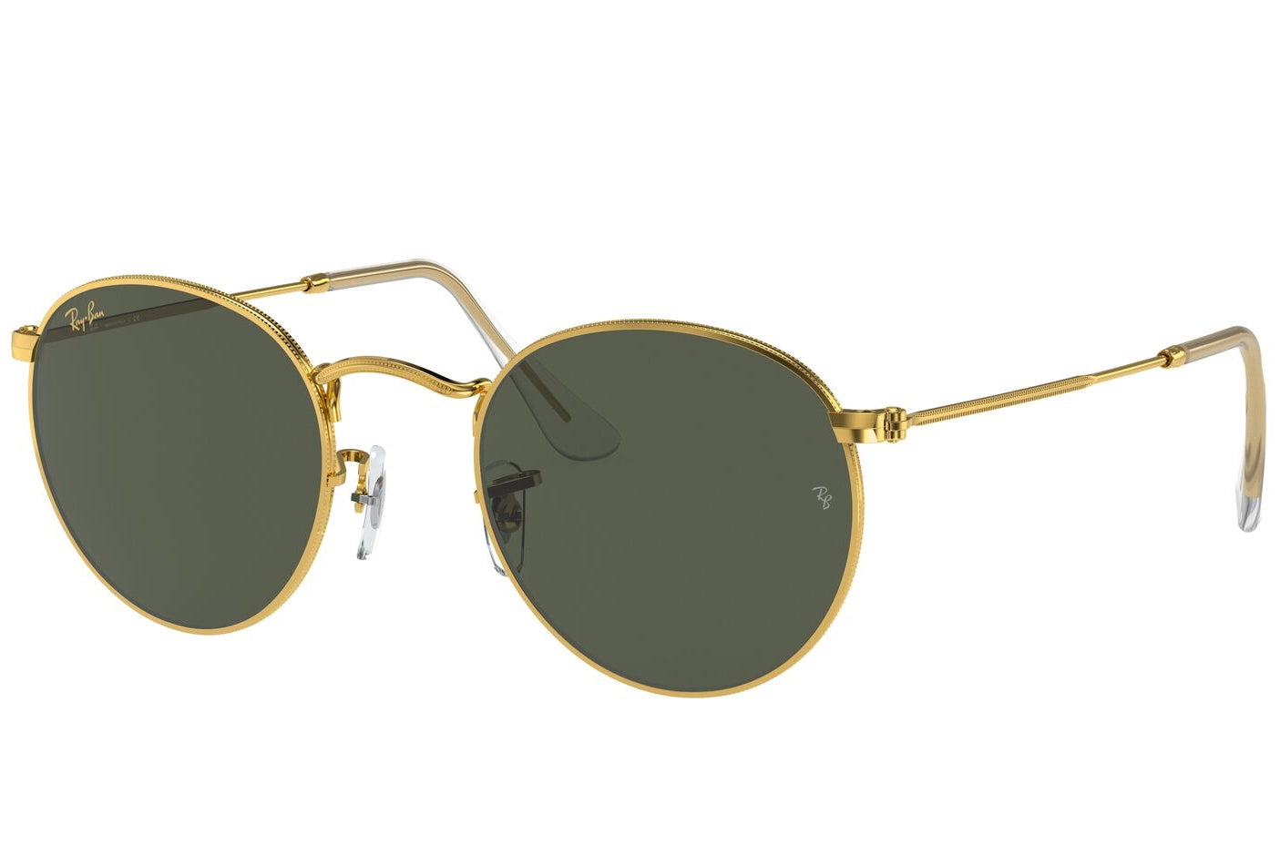 Gafas de Sol Ray Ban Round Metal Unisex Rb3447 Color Dorado