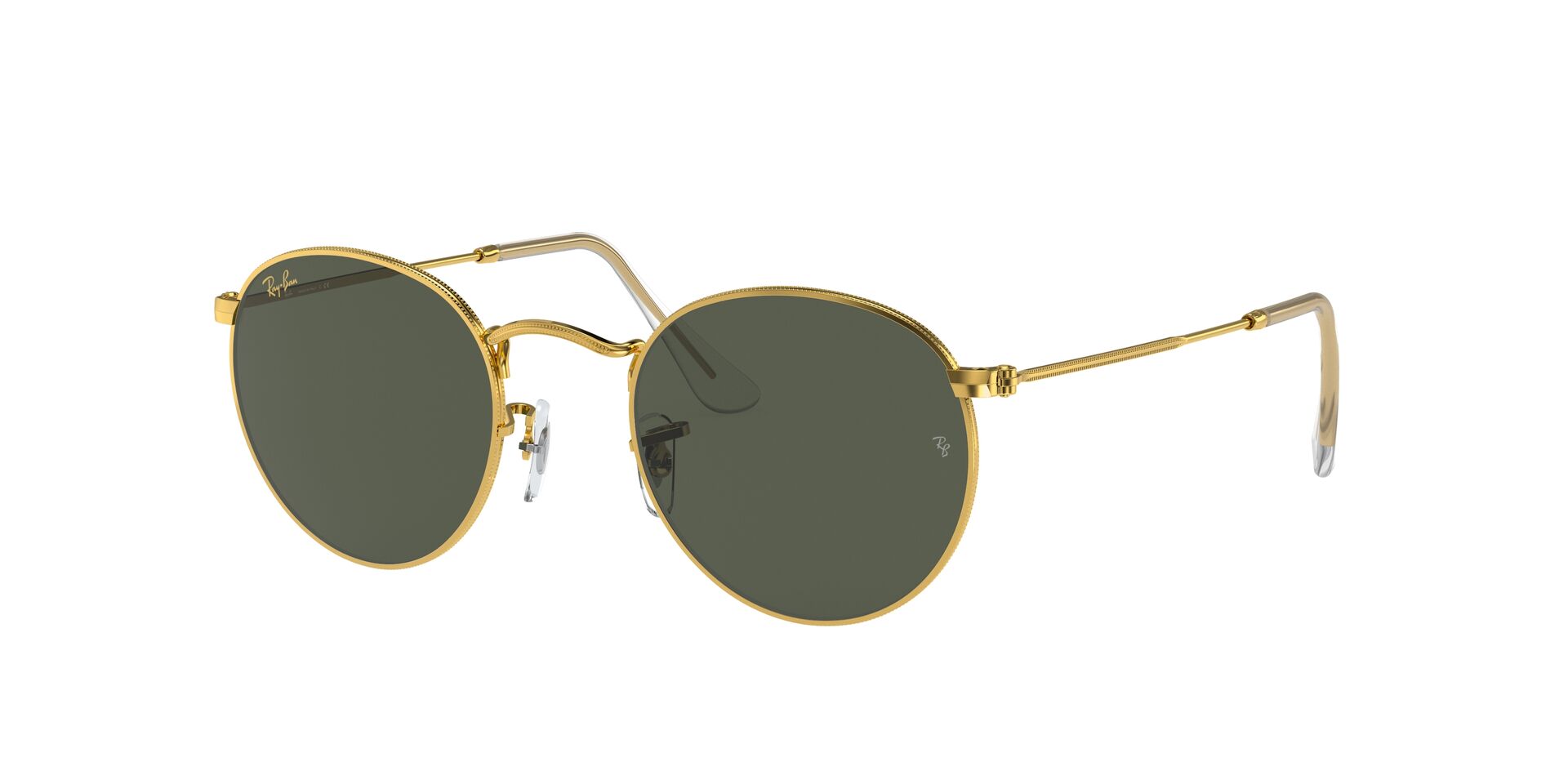 Gafas de Sol Ray Ban Round Metal Unisex Rb3447 Color Dorado