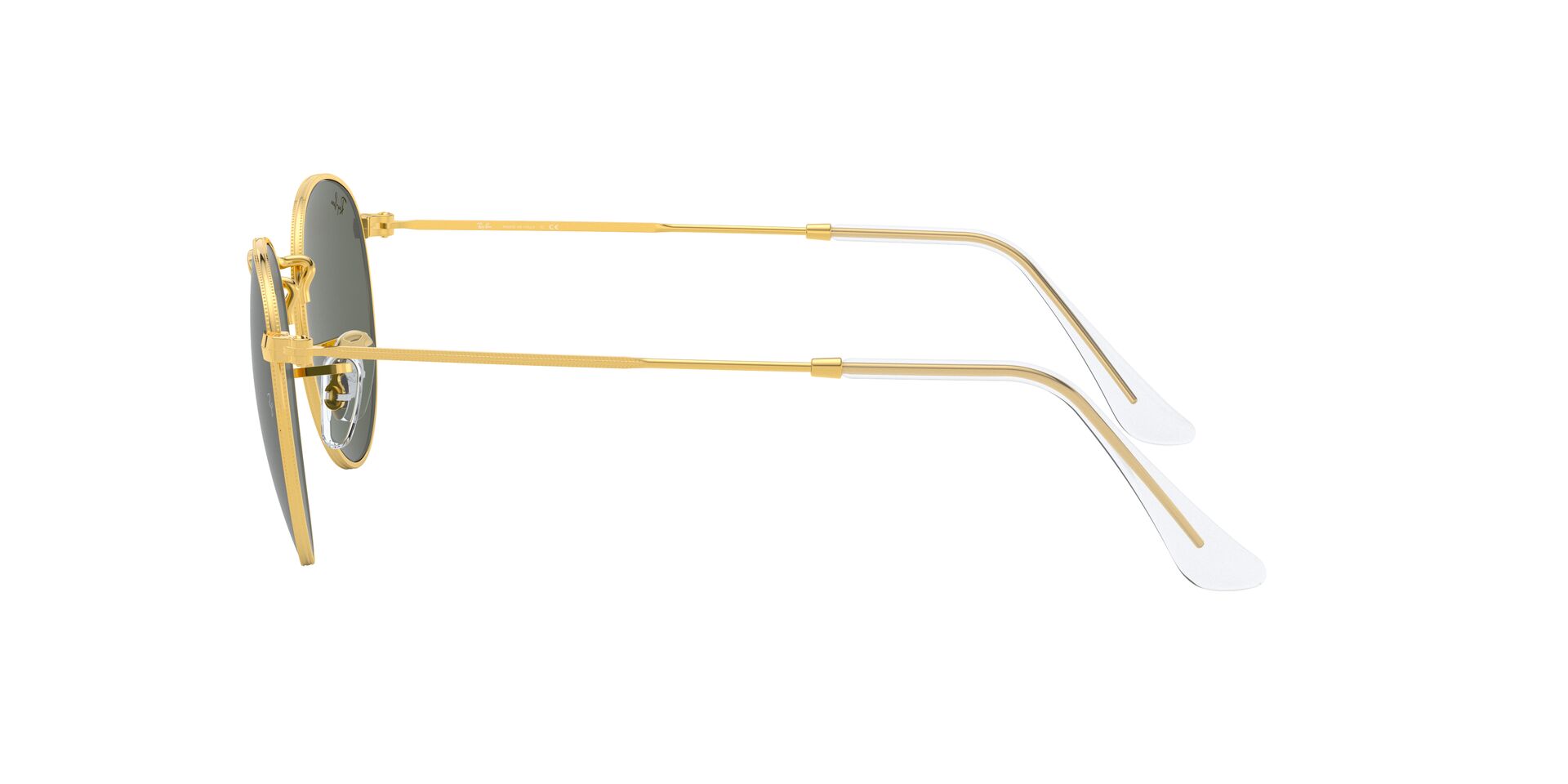 Gafas de Sol Ray Ban Round Metal Unisex Rb3447 Color Dorado