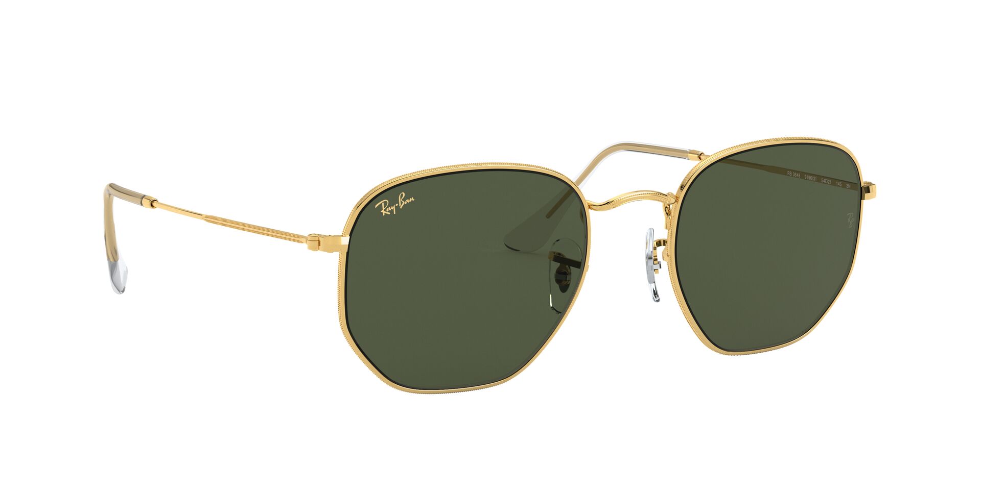 Gafas de Sol Ray Ban Hexagonal Unisex Rb3548 Color Verde