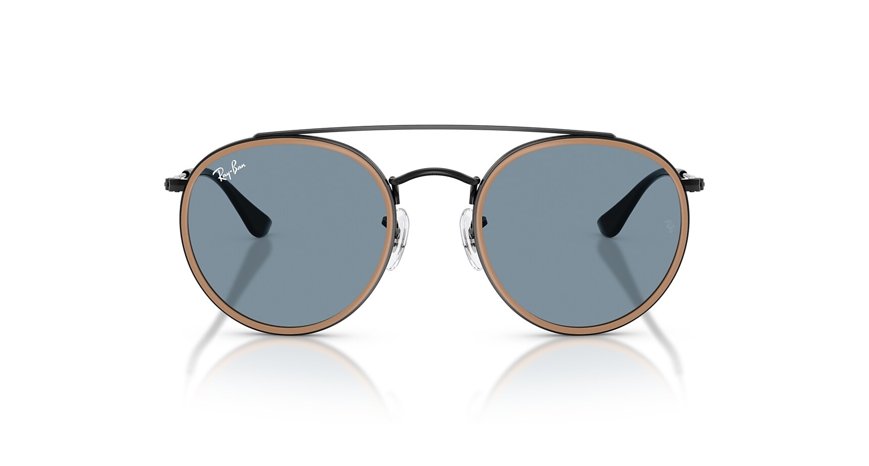 Gafas de Sol Ray Ban Round Double Bridge Unisex RB3647N