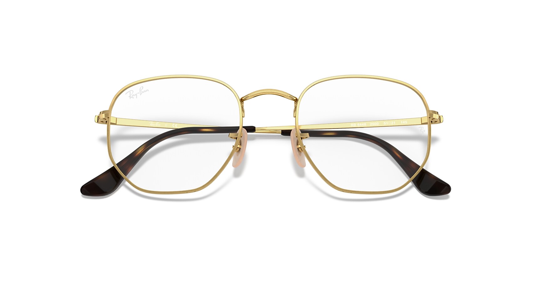 Gafas Montura Optica Hexagonal Unisex RX6448