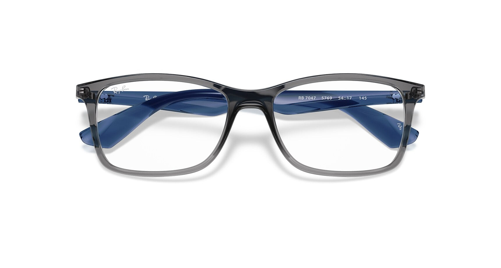 Gafas Montura Óptica Ray Ban Hombre Rx7047 Color Gris