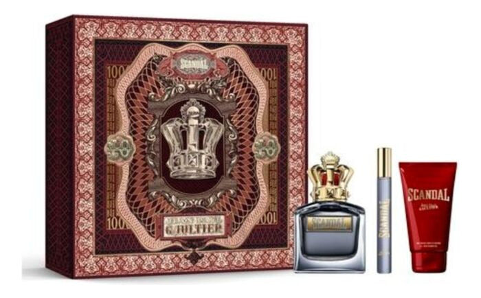 SET SCANDAL FOR HIM EDT (100ML+SG75ML+MG10)