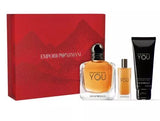 SET STRONGER WITH YOU EDT (100ML+15ML+SG75ML)