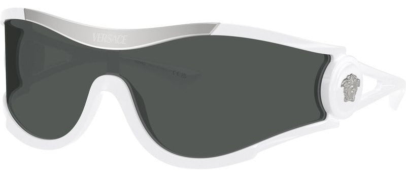 Gafas de Sol Versace Blancas Unisex Lentes Grises VE4475