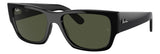 GAFAS DE SOL RAY BAN NEGRAS UNISEX LENTES VERDES 901/3156