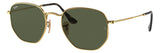 GAFAS DE SOL RAY BAN DORADAS UNISEX  00154