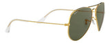 Gafas de Sol Ray Ban Aviador Doradas  Unisex Lentes Verdes RB3025L - L020558