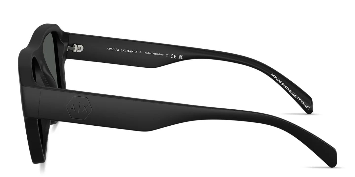 Gafas de Sol Armani Exchange Matte Black Ax4154Su