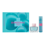 Set Antonio Blue Seduction Edt Hombre (80 Ml Vp+Deo 150 Ml)
