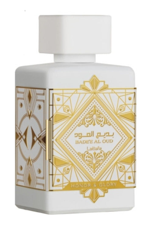 Perfume Ámbar UNISEX BADEE AL OUD HONOR & GLORY EDP 100 ml-Lattafa