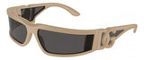 Gafas de Sol Dolce & Gabbana Marrón Unisex Lentes Grises DG619