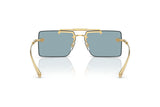 Gafas de Sol Versace Doradas Unisex Lentes Azules VE2245