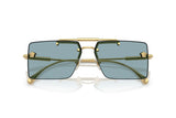 Gafas de Sol Versace Doradas Unisex Lentes Azules VE2245