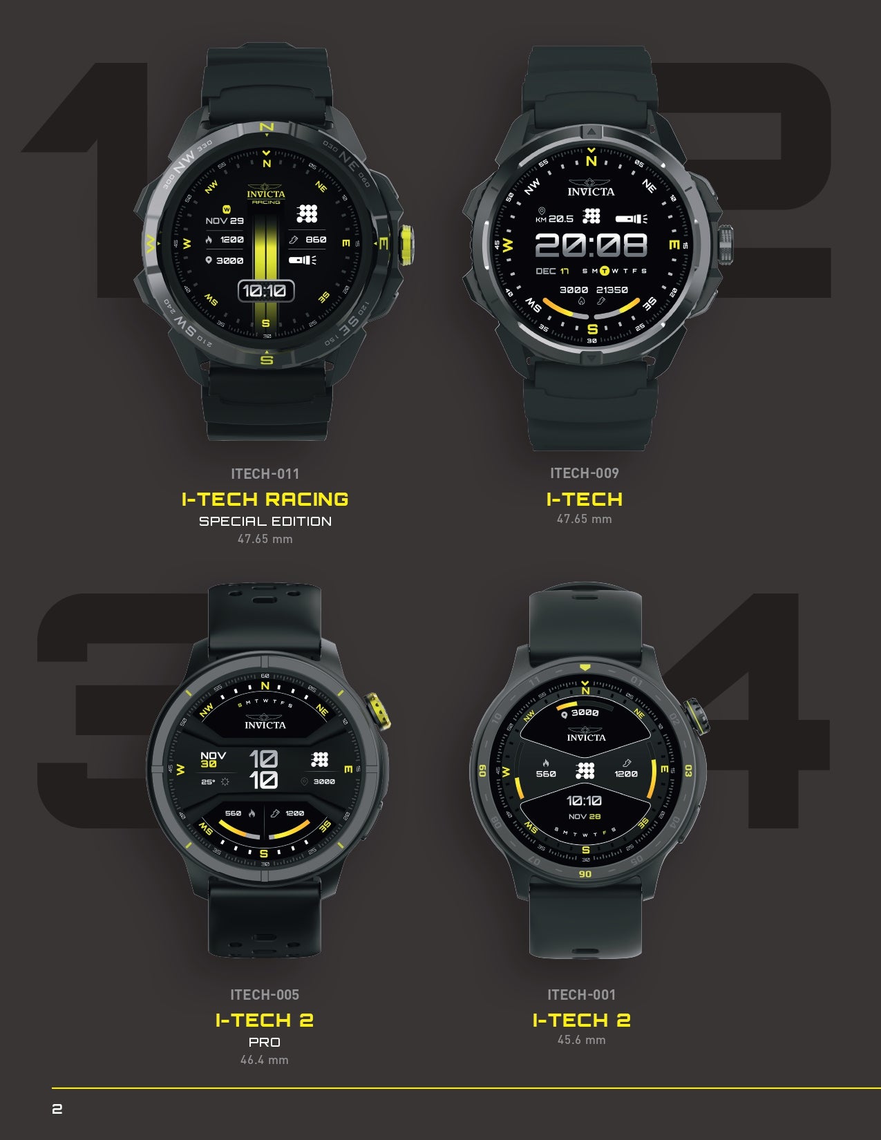 Reloj Invicta I-Tech 2 PRO Unisex 008