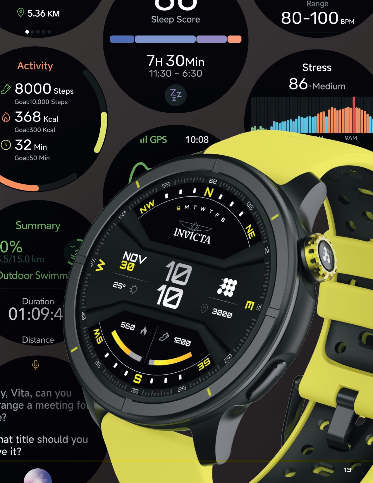 Reloj Invicta I-Tech 2 PRO Unisex 008