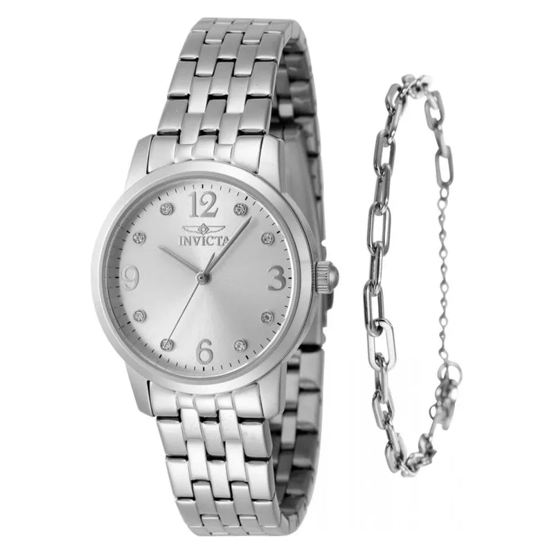Reloj Invicta Plata Para Mujer 48255