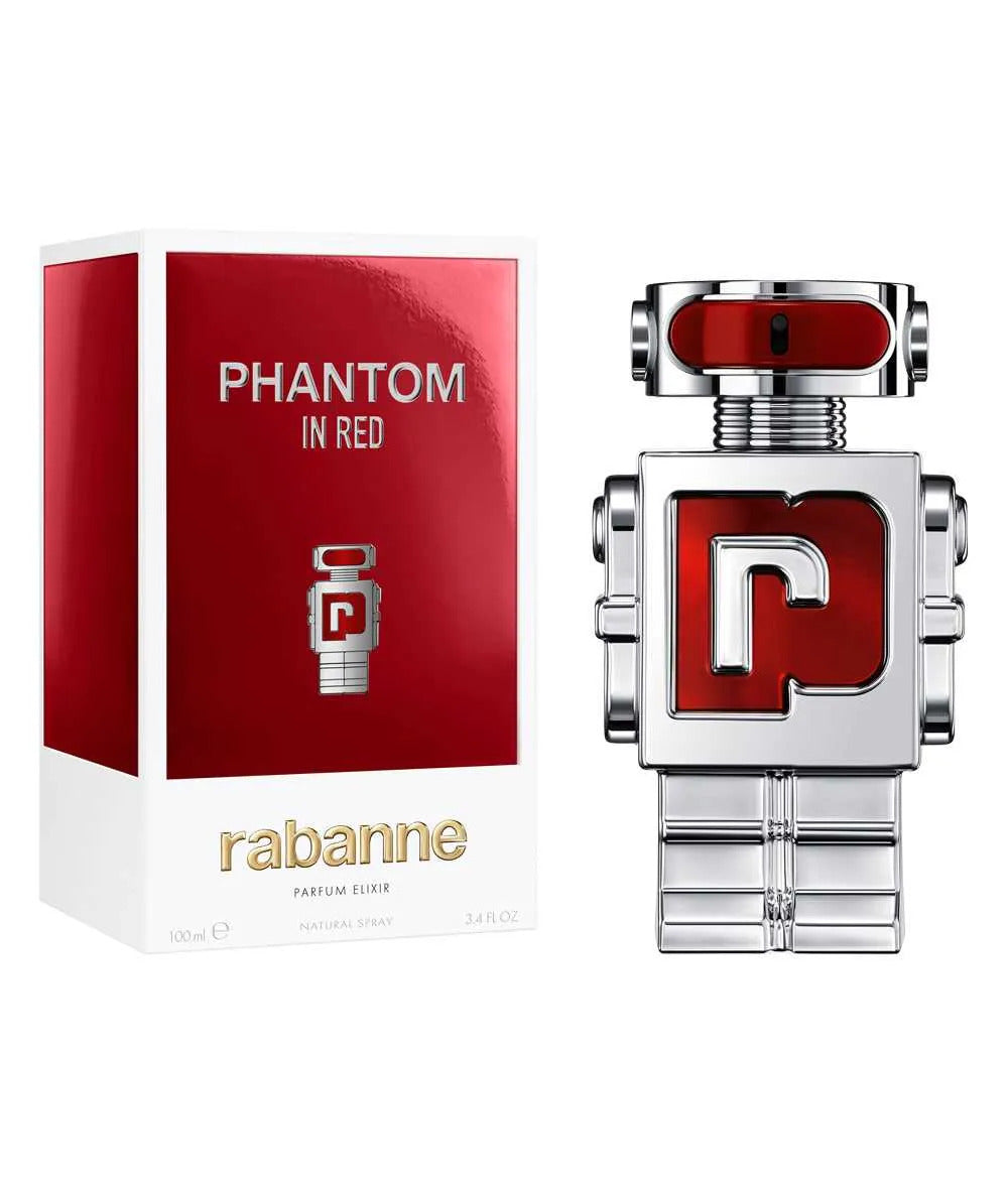 Perfume Rabanne Phantom In Red Parfum Unisex  Elix 100Ml
