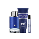 SET EXPLORER ULTRA BLUE TRIPACK EDP (100ML+SG 100ML+7ML)