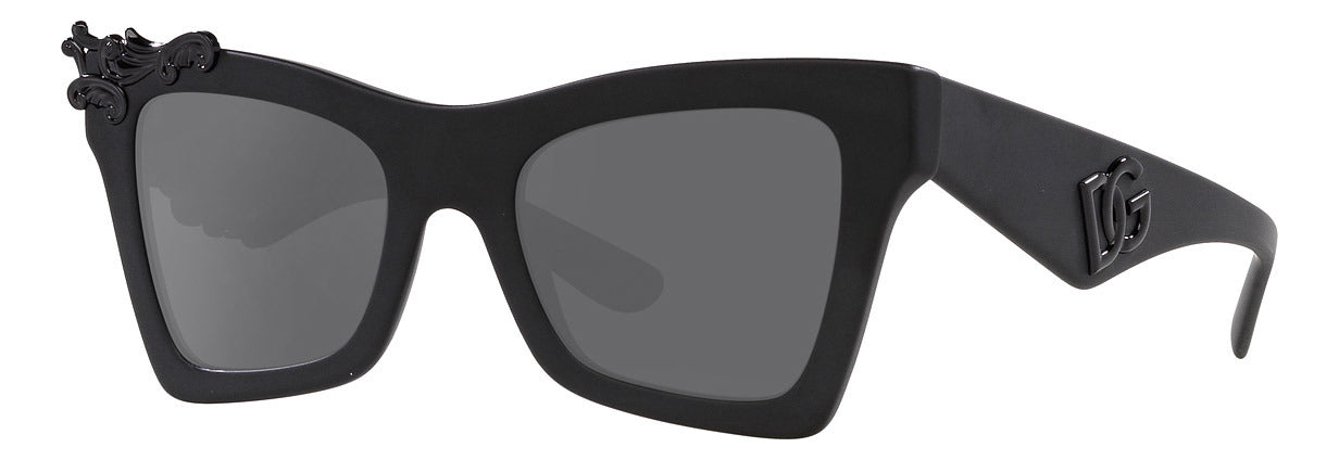 Gafas de Sol Dolce & Gabbana Negras Mujer Lentes Grises DG4434