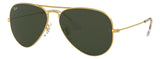 GAFAS DE SOL RAY BAN DORADAS UNISEX LENTES VERDES 00162