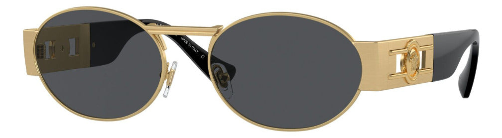 Gafas de Sol Versace Negras Unisex Lentes Grises VE264