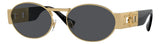 Gafas de Sol Versace Negras Unisex Lentes Grises VE264