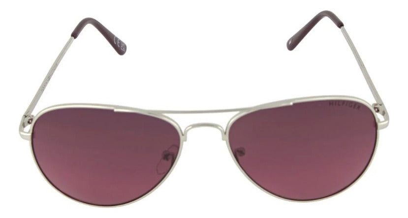 Gafas de Sol Tommy Hilfiger Plateadas Unisex Lentes Rosadas X60132