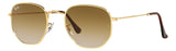 Gafas de Sol Ray Ban Doradas Unisex Lentes Marrón RB3548