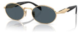 Gafas Doradas de Sol Prada Mujer Lentes Azules PR65ZS