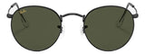 Gafas de Sol Ray Ban Round Metal Negras Unisex Lentes Verdes Clásicos RB3447 - 91993150