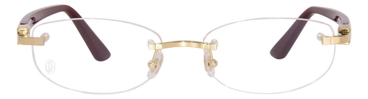 Gafas Ópticas Signature C de Cartier Habano Mujer CT0318O