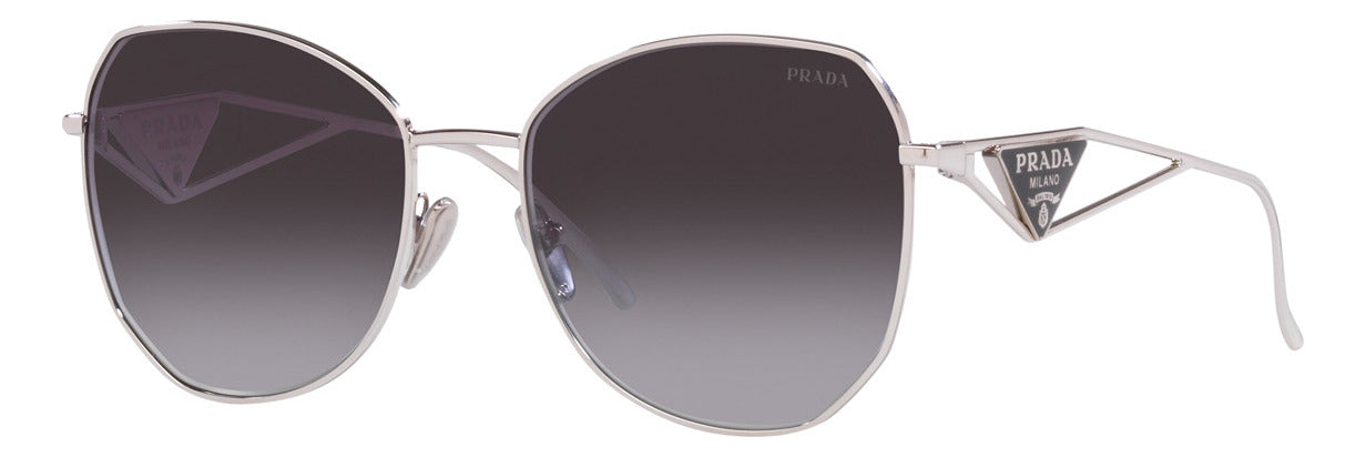 Gafas de Sol Prada Plateadas Mujer Lentes Grises PR57YS