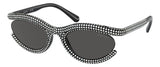 Gafas de Sol Swarovski Negras Mujer Lentes Grises SK6006