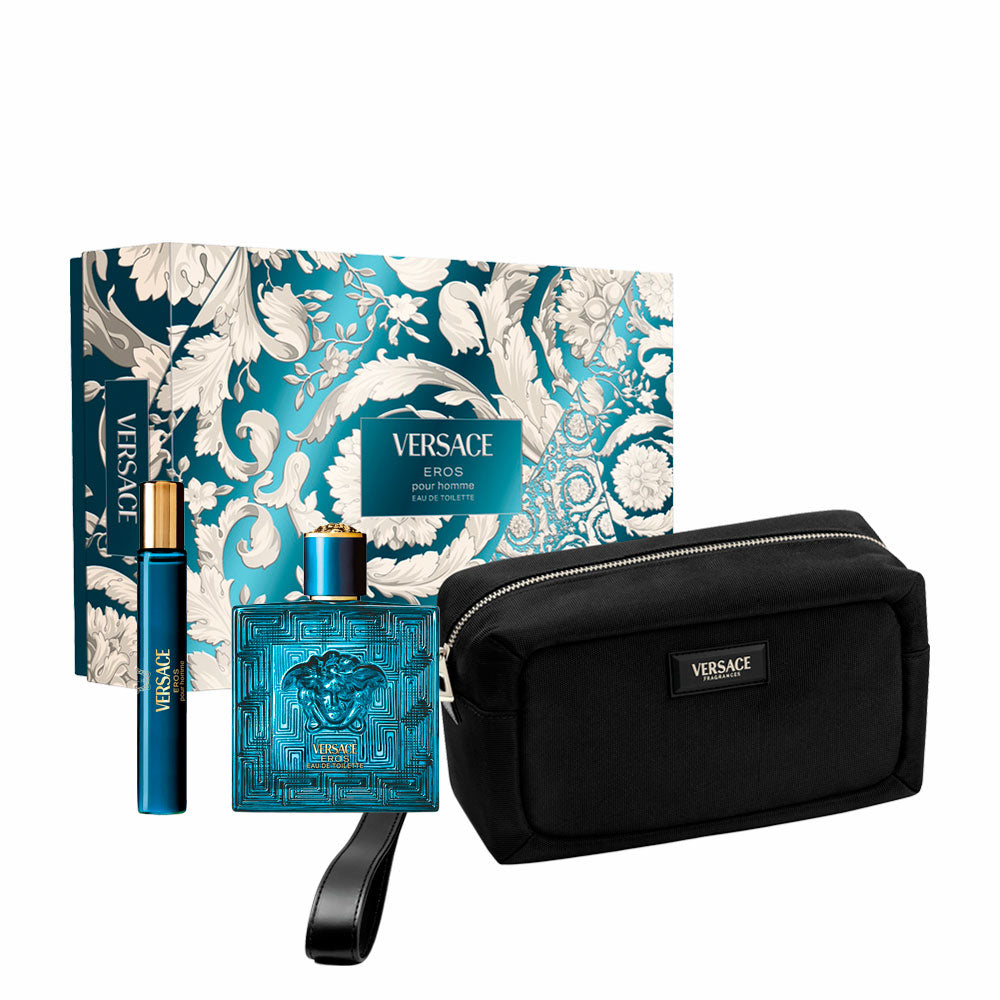 Set Versace Eros Edt (100Ml+Ts10Ml+Gwp)