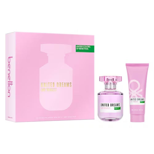 Set Benetton United Dreams Love Yourself  EDT(80ML+BL75ML)