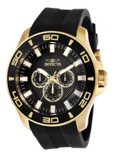 Reloj Invicta Pro Diver 28001 Negro Hombre Oro