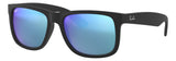 Gafas de Sol Ray Ban Negras Unisex Lentes Azules RB4165