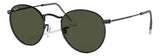 Gafas de Sol Ray Ban Round Metal Negras Unisex Lentes Verdes Clásicos RB3447 - 91993150