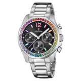 RELOJ FESTINA PARA MUJER RAINBOW F20606/3 - PLATEADO