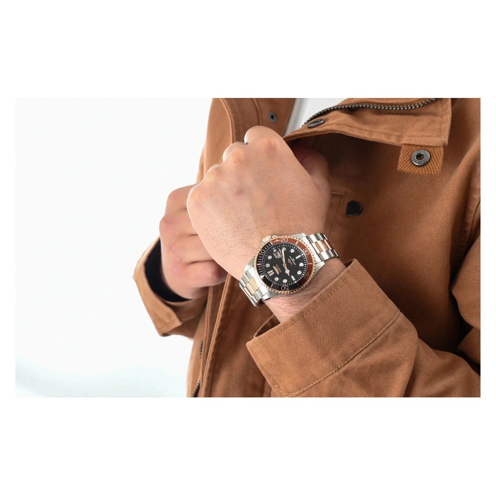 RELOJ UNISEX INVICTA PRO DIVER 44717 - ORO ROSA, ACERO
