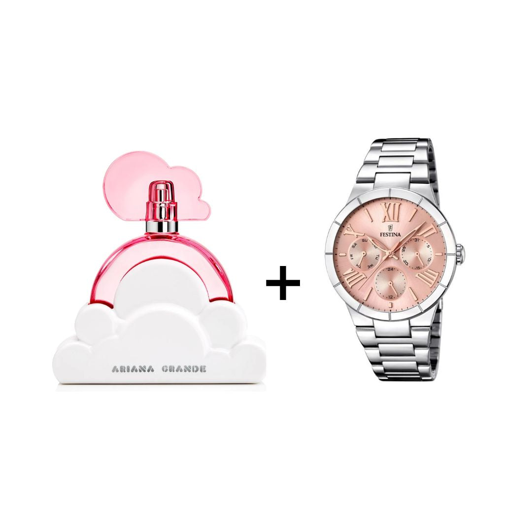 COMBO CLOUD PINK + RELOJ FESTINA F16716/3
